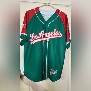 Dodgers Jersey Noche Mexicana Edition. Los Angeles Dodgers Baseball. Size M
